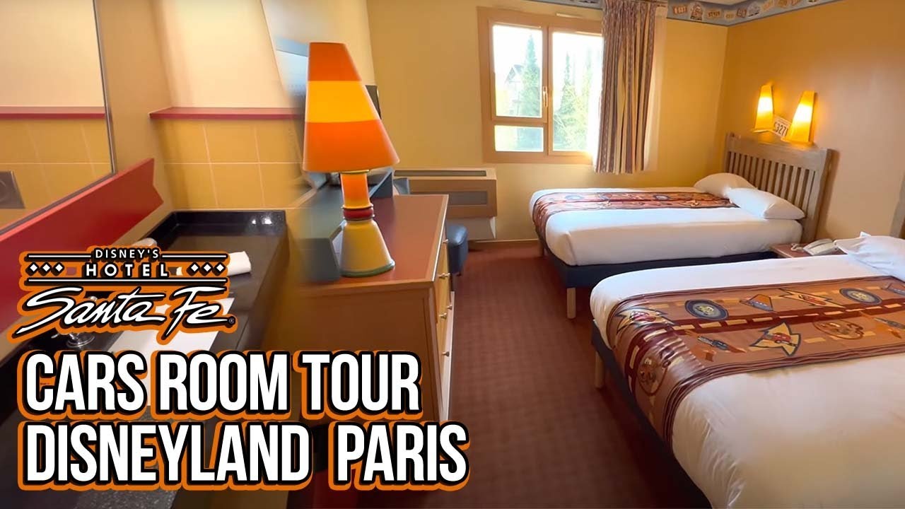 Disney’s Hotel Santa Fe Cars Room Tour - Disneyland Paris
