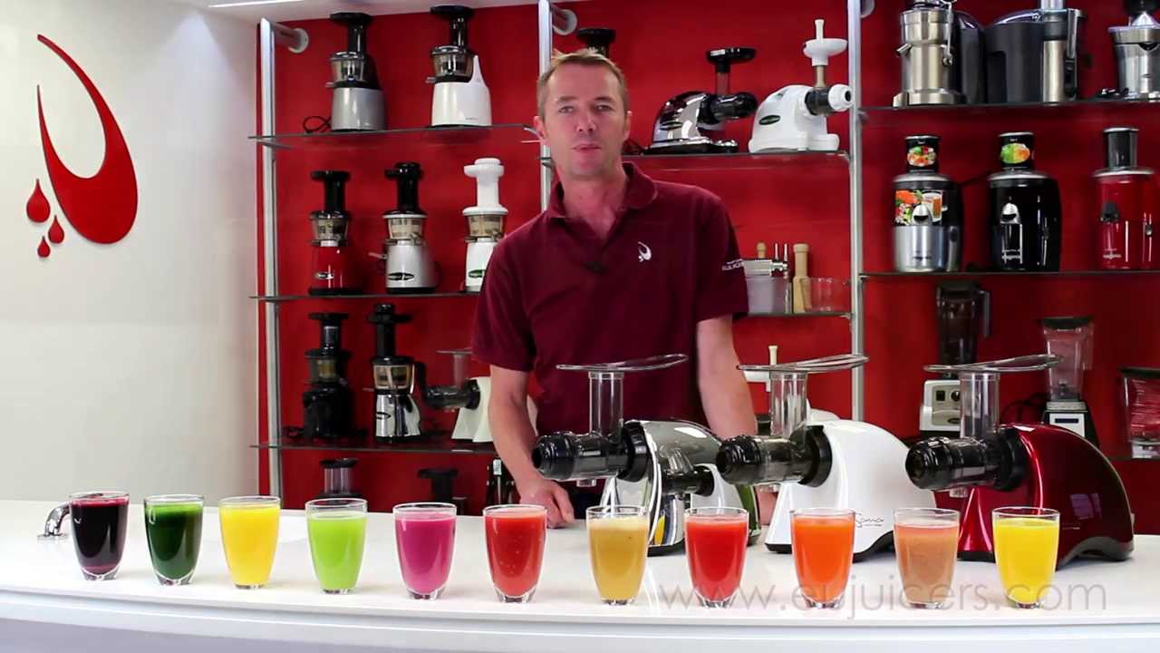 Sana Juicer by Omega - Introducing and Juicing video