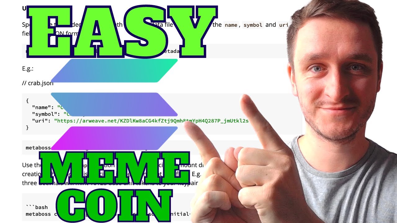 Create a Solana Meme Coin - SPL Token guide with Metaboss