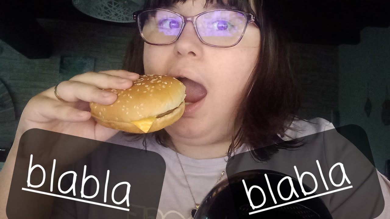 #asmr BLABLA n°2 autour d'un burger king 🍔