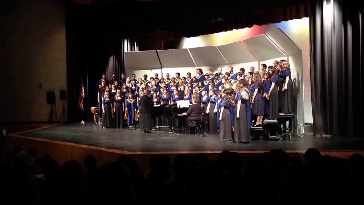Wichita NWHS Concert Choir singing I Was Here
