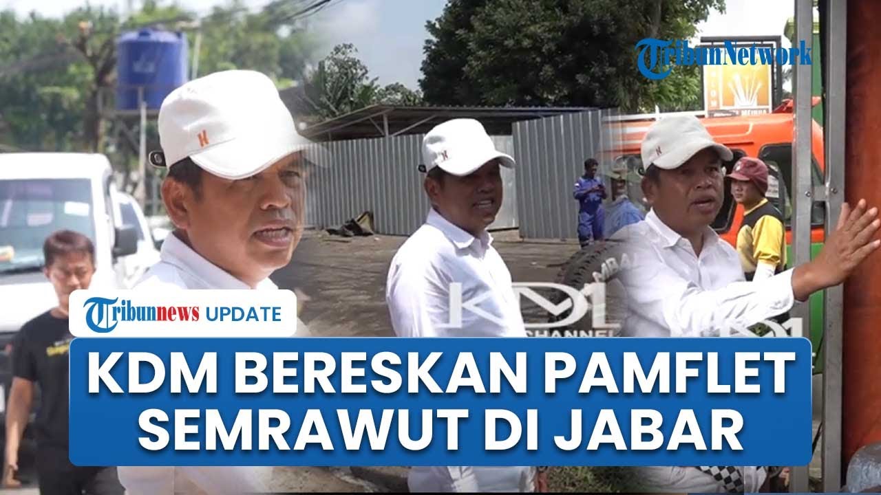Gerak Cepat KDM Respons Perintah Prabowo Tertibkan Baliho Semrawut di Jabar, Sampai Panjat-panjat