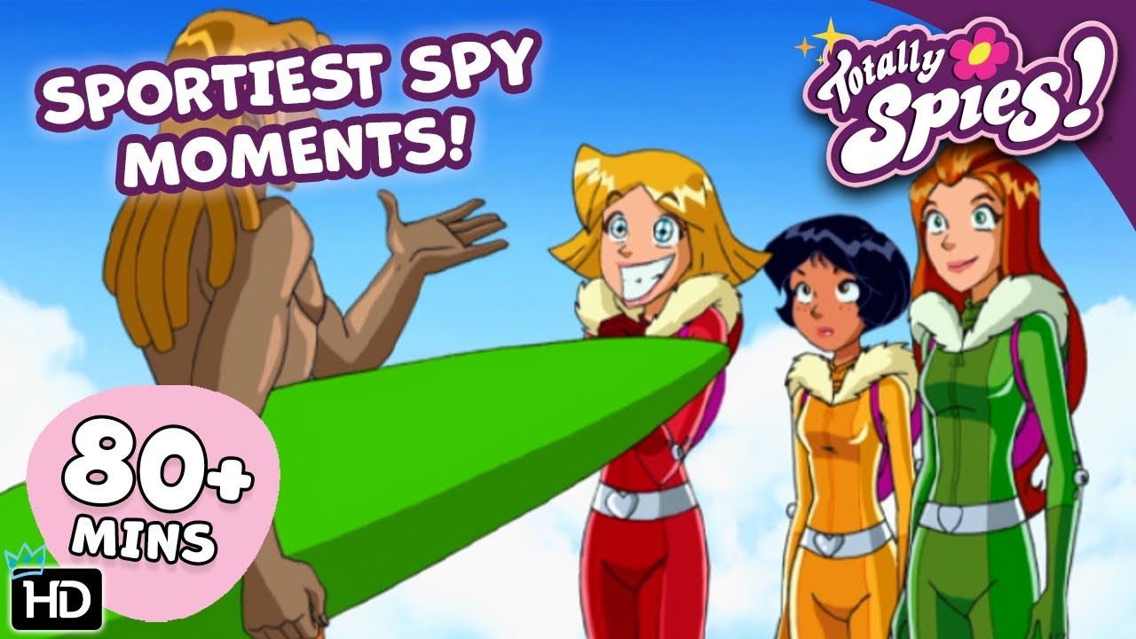TOP 5 SPORTIEST SPY MOMENTS - Season 2 ✨ FULL Episode Compilation 🌸 Totally Spies!
