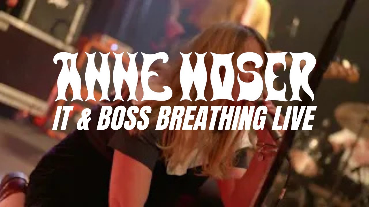 ANNE HOSER - IT & BOSS BREATHING ( Live at Church // Salle Marguerite, Sains-en-Gohelle)