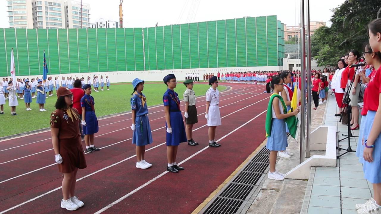SCGS NDP flag raising 2016August8
