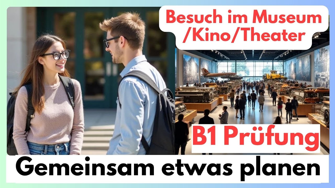 B1 Sprechen: Gemeinsam etwas planen – Tipps & Redemittel für die Prüfung #b1prüfung #deutschlernen