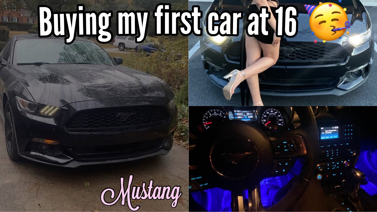 Buying my first car at 16! + decorate with me (Mustang)