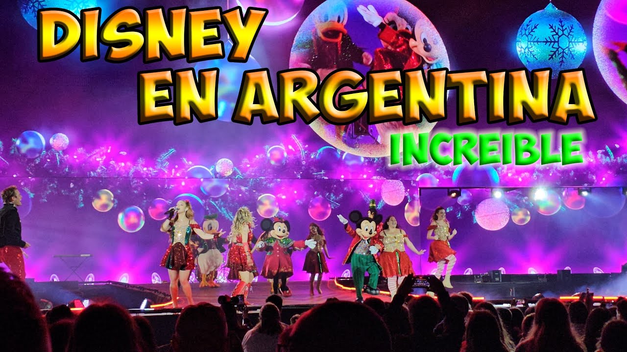 DISNEY festeja la NAVIDAD en Argentina [4K]