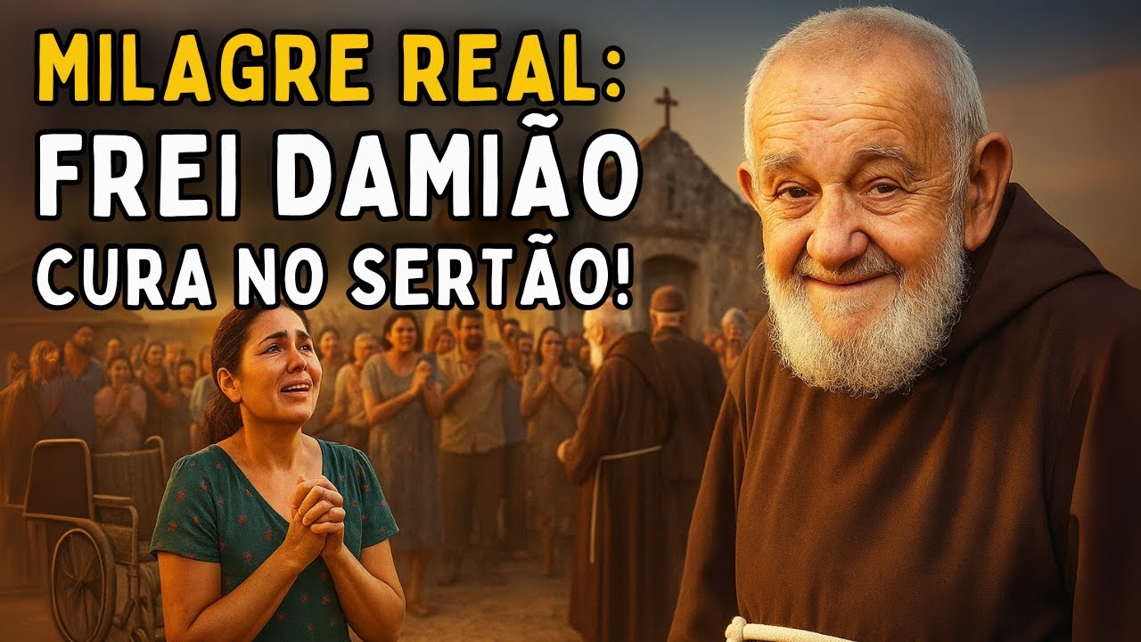 A MULHER CURADA APÓS ANOS SEM ANDAR — FREI DAMIÃO DISSE: ‘LEVANTE E CAMINHE’