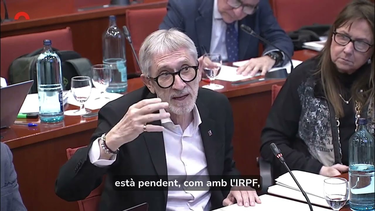 05/03/26 Comissió de Justícia i Qualitat Democràtica. Intervenció del diputat Agustí Colomines