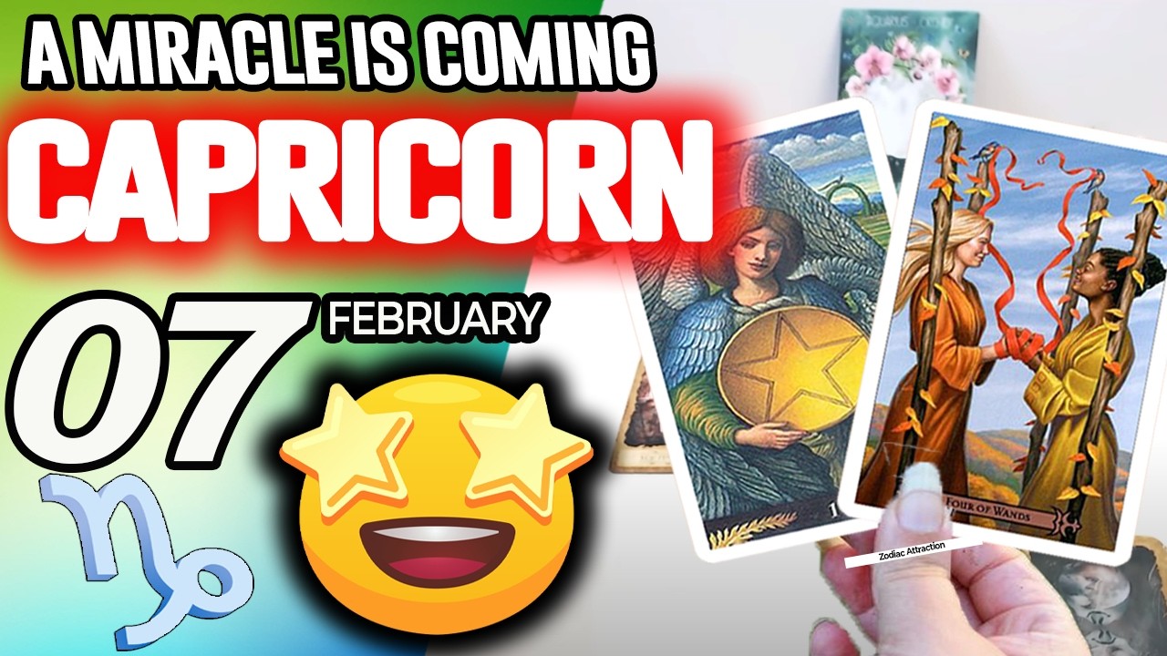 Capricorn ♑❎ A MIRACLE IS COMING ❎ horoscope for today FEBRUARY 7 2026 ♑ #capricorn tarot FEBRUARY