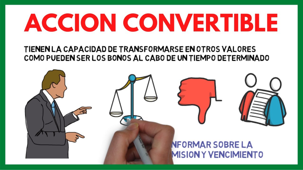 Acciones CONVERTIBLES ✍  | &iquest;Qu&eacute; son? | Diccionario Financiero de Bolsa