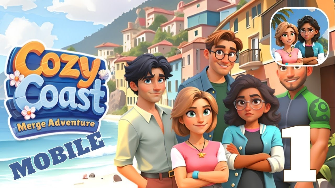 Cozy Coast: Merge Adventure Gameplay Walkthrough Part 1 (Android, ios)
