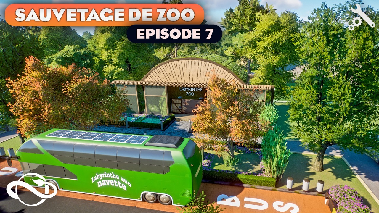 Un Labyrinthe comme base de Zoo ?! ! | &Eacute;P. 7 | SAUVETAGE DE PARC | PLANET ZOO