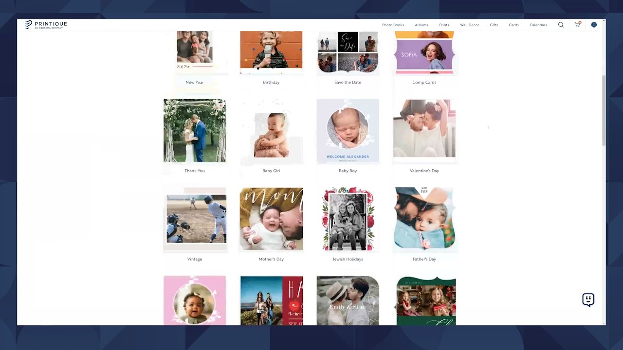 How to Order a Printique Greeting Card