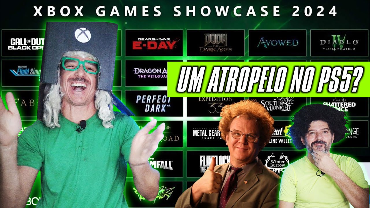 Xbox Games Showcase JUNHO DE 2024 Atropelou o PLAYSTATION? #xboxshowcase2024