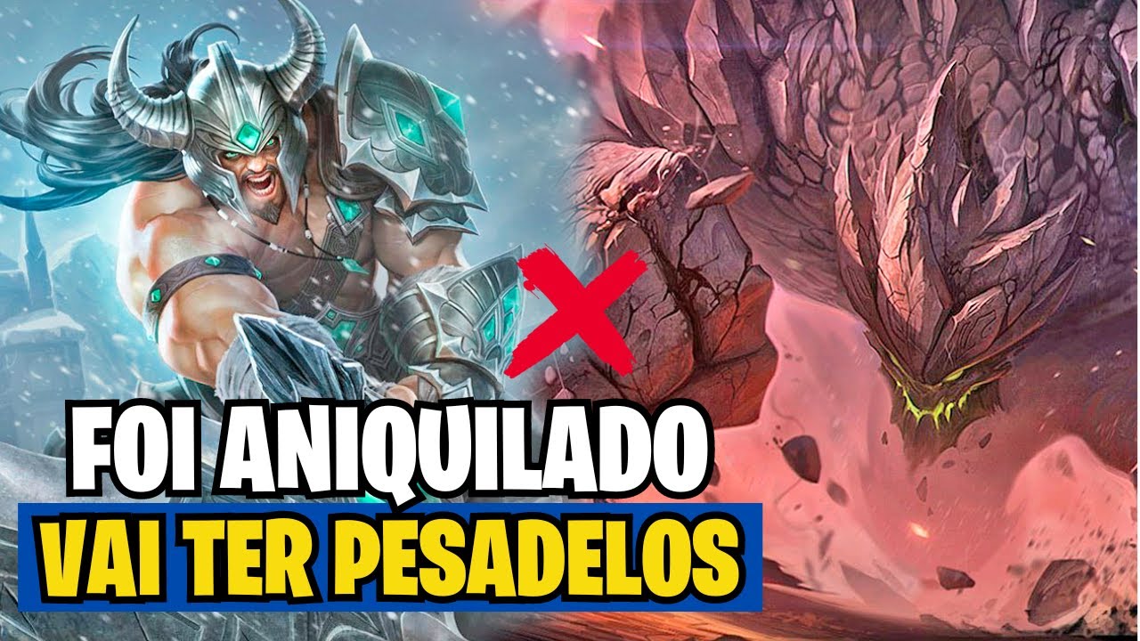 COUNTER HUMILHADO! ELE NÃO TEVE CHANCE | [TRYNDAMERE X MALPHITE]