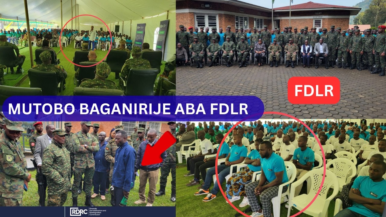 MUTOBO FDLR YAGANIRIJWE NA Maj Gen Paul Muhanguzi, Umuyobozi w’itsinda rya UPDF, yatanze ubutumwa