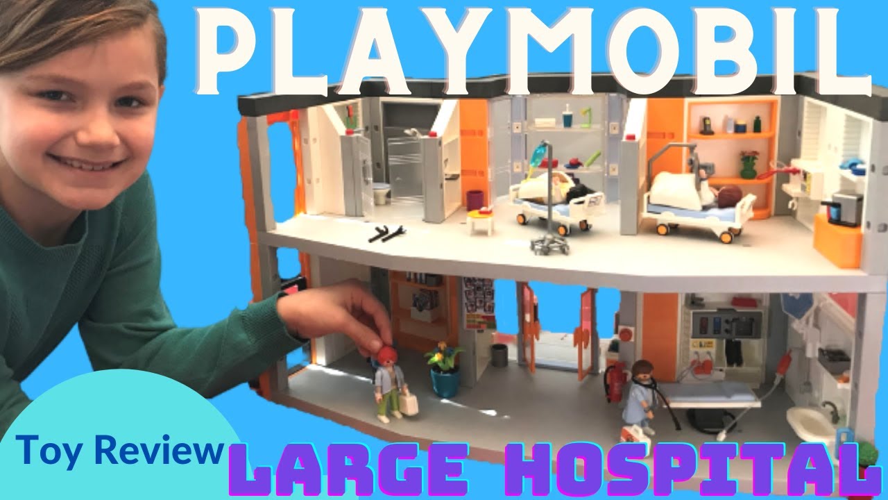 Playmobil Hospital! Set Up and Play Time!!