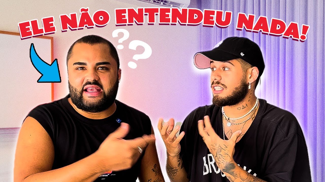 O ZÉ FELIPE NÃO GOSTOU DA VISITA DO LUCAS GUEDEZ!!