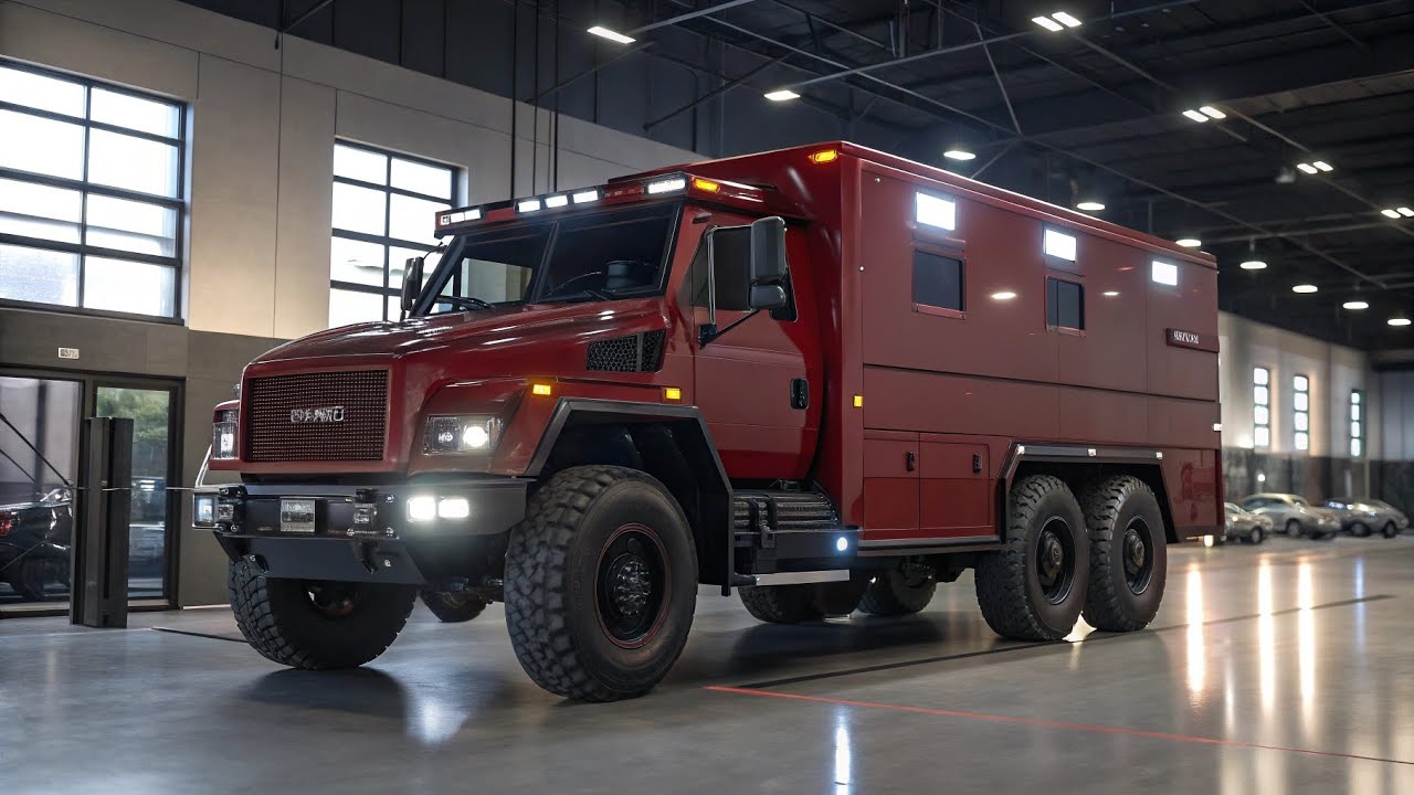 2026 GMC 6×6 Armoured Motorhome Review – Luxury Meets Extreme Off-Road Power
