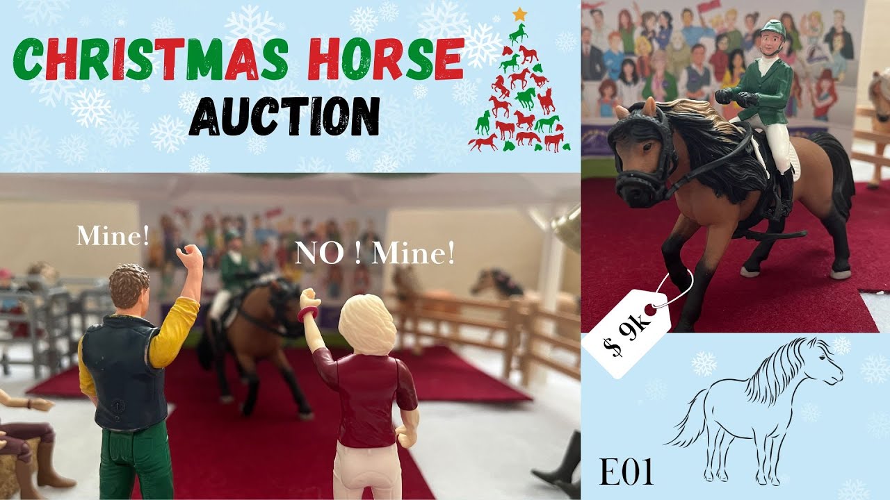 ✨❄️Christmas Horse Auction❄️✨ || E01 || Grayci Grayci
