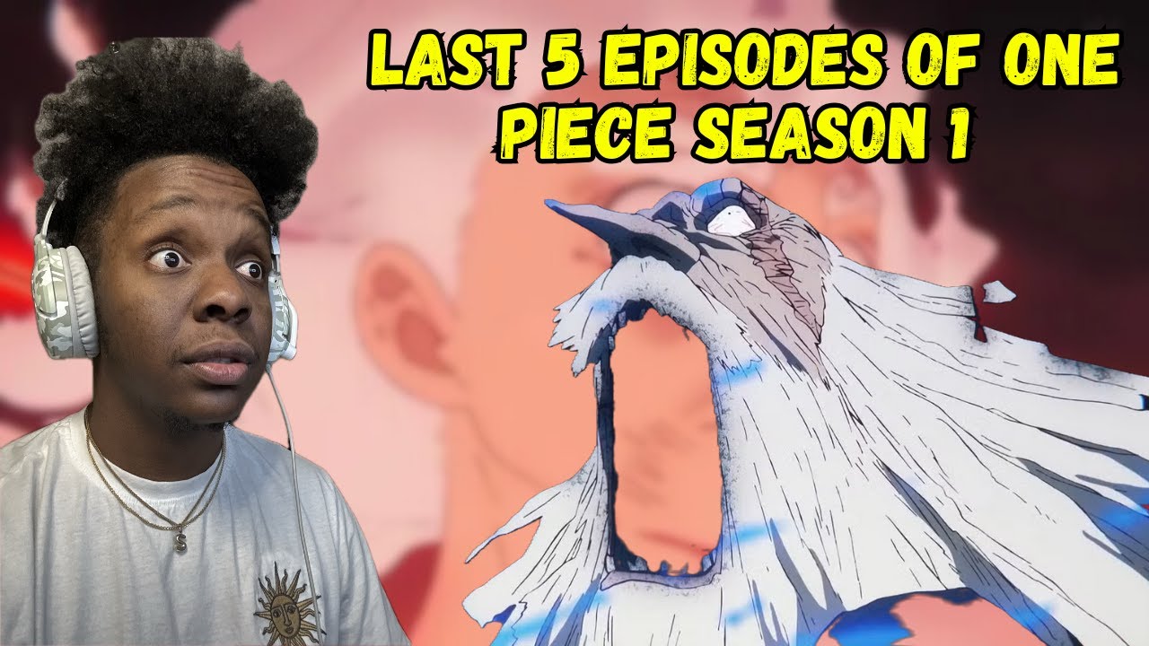 REACTING TO THE END OF ONE PIECE SEASON 1!!!!!!!!!!