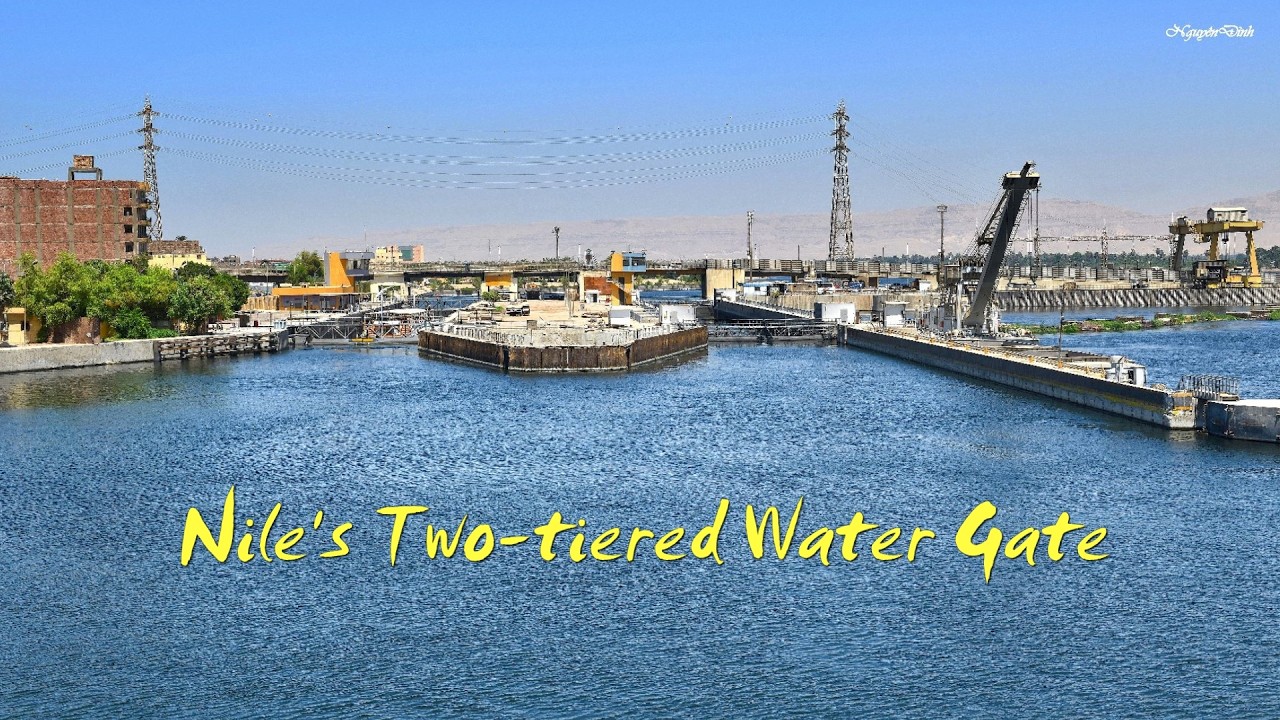 Nile's Two-tiered Water Gate, Egypt
