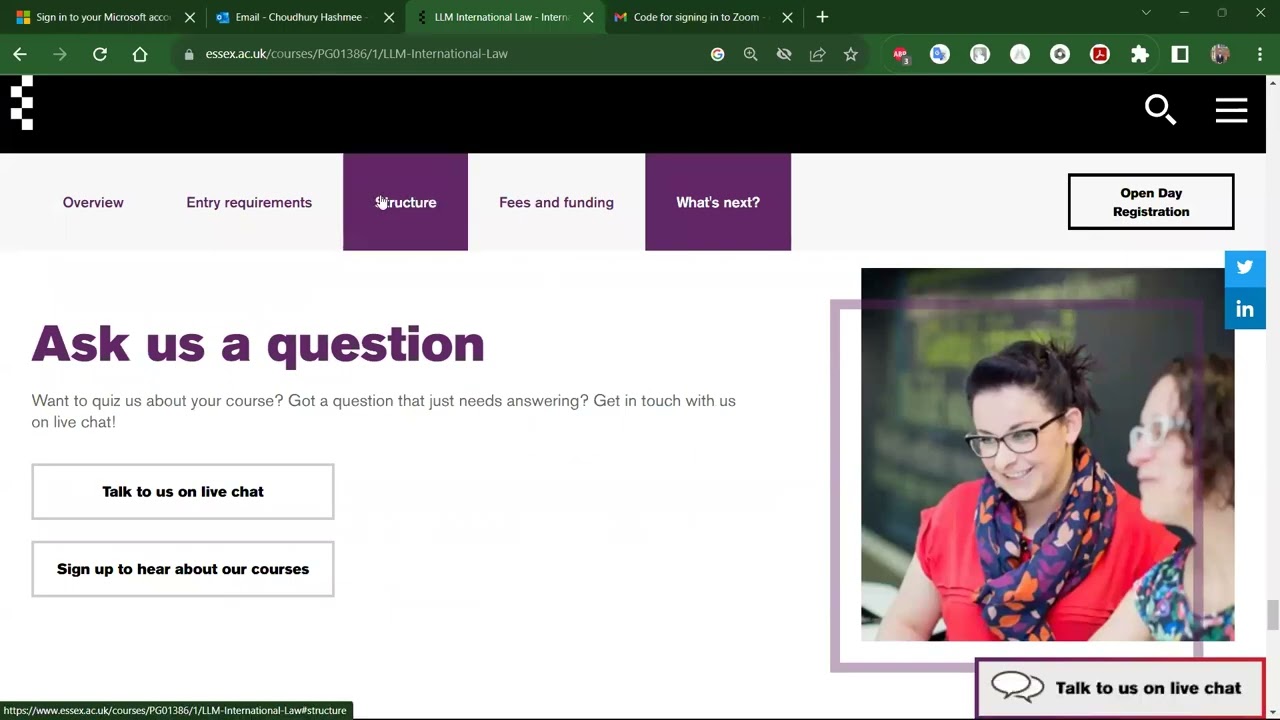 University of Essex Interview Part 02