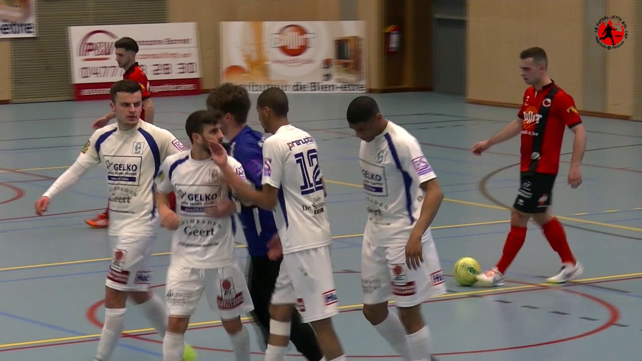 Résumé de CB Futsal Jette BXL CAP - FS Gelko Hasselt du 6 avril 18