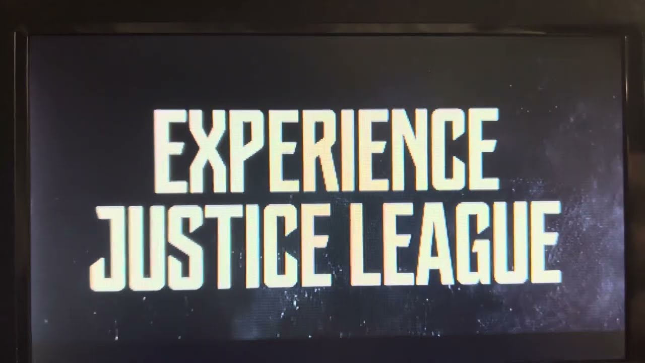 Opening to Justice League 2018 DVD
