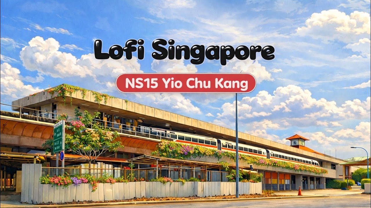 Ghibli Style Singapore Lofi | NS15 Yio Chu Kang — Beautiful Day 🌤️ | Nothing to Catch Up To