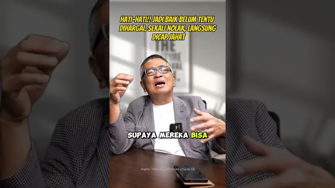 IQ TINGGI BUKAN JAMINAN? Helmy Yahya Bongkar Rahasia Sukses yang Sebenarnya ATTITUDE ADALAH KUNCI! 🔑