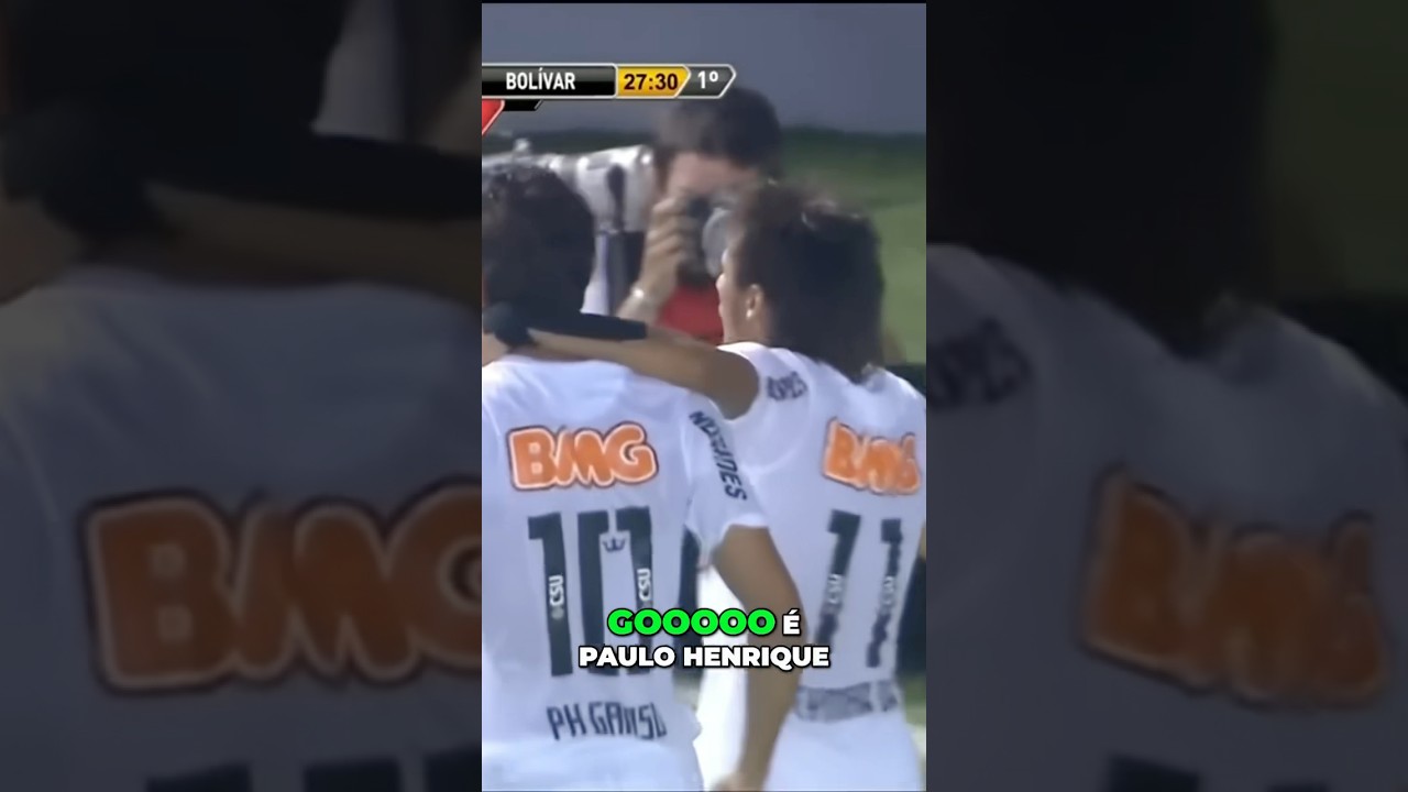 Gol Incr&iacute;vel! Paulo Henrique Ganso Brilha na Vila Belmiro #football #brazilianfootball #neymarjr