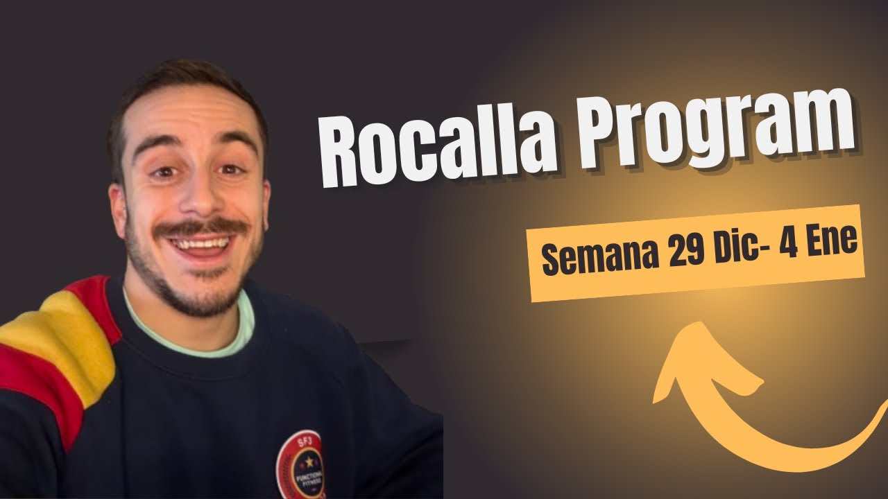 ROCALLA PROGRAM SEMANA 29-04 DICIEMBRE-ENERO
