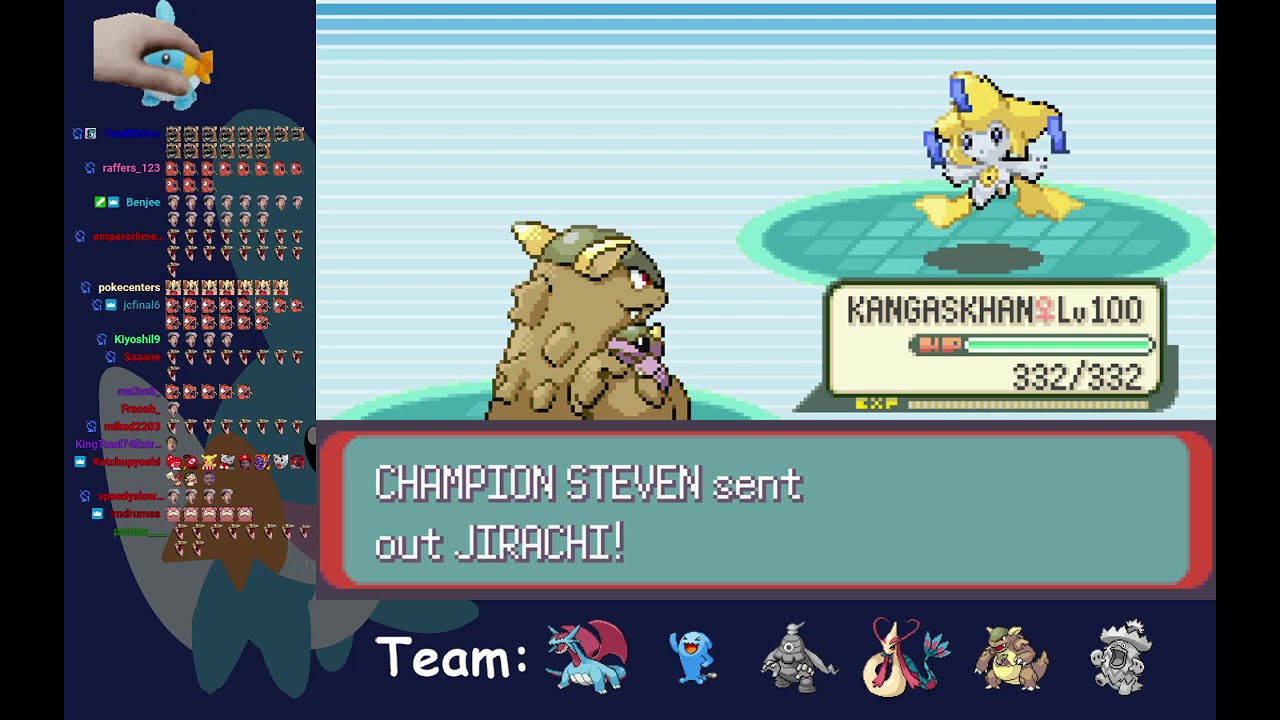 Emerald Kaizo Hardcore Nuzlocke Champion Steven
