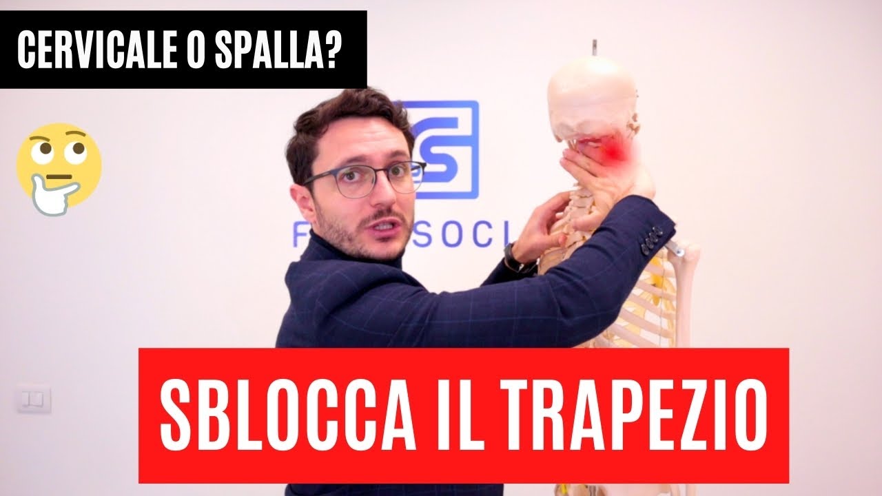 Dolore cervicale e spalla - Il segreto del muscolo TRAPEZIO + 3 esercizi mirati!