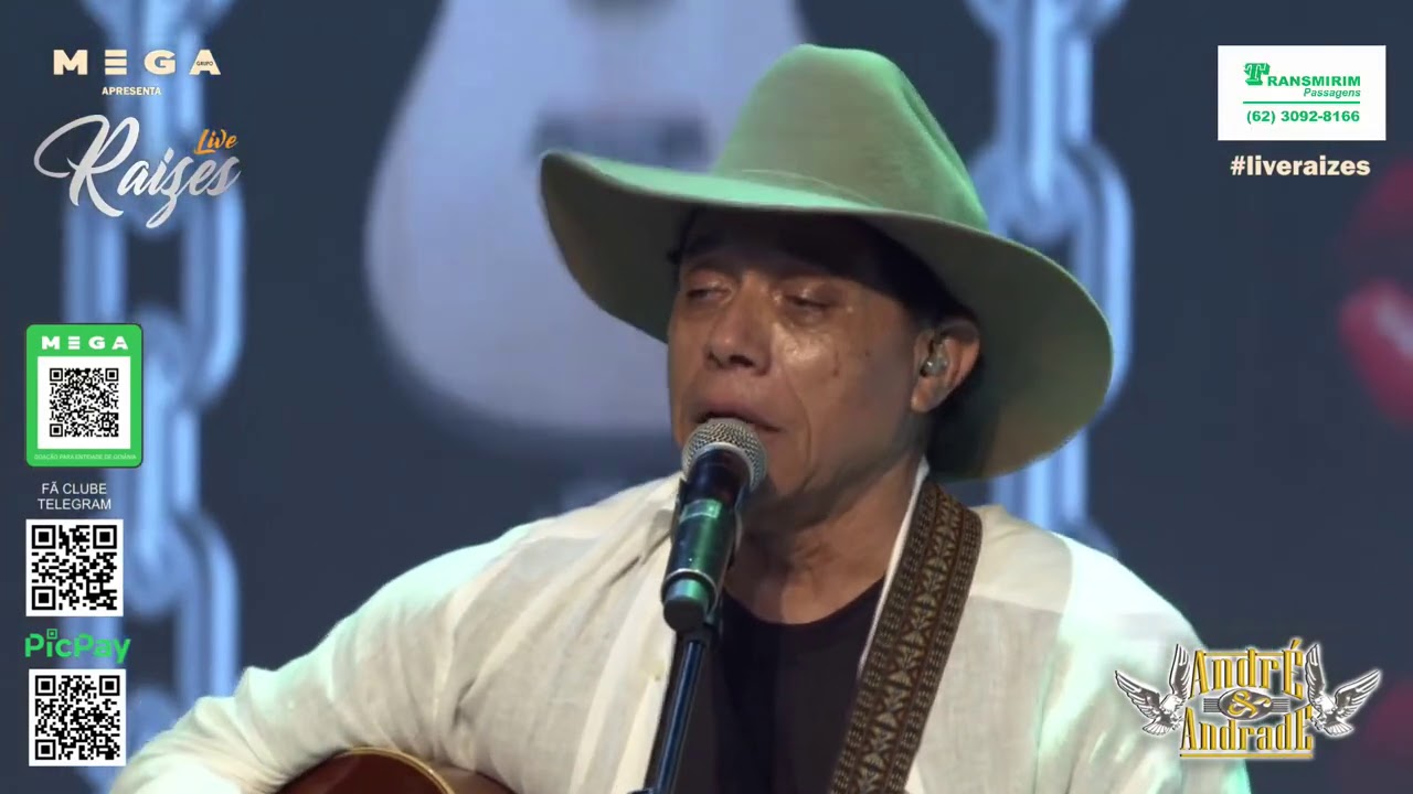 Pranto escondido - Andr&eacute; e Andrade - Live Ra&iacute;zes , S&oacute; Mod&atilde;o -  coisas da ro&ccedil;a