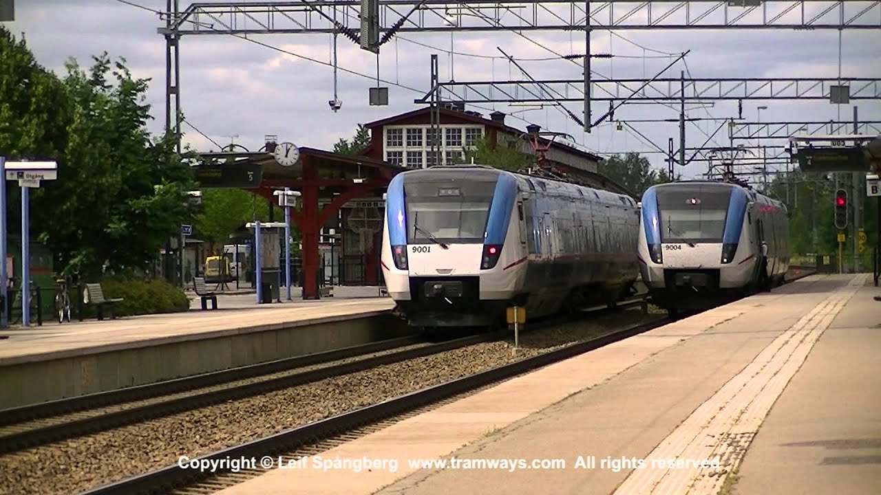 SJ X50 Regina 9001 and 9004 at Katrineholm, Sweden