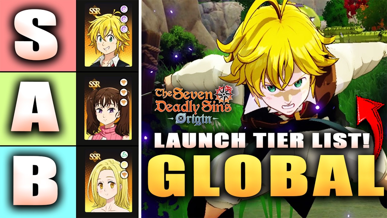*ГЛОБАЛЬНЫЙ* РЕЙТИНГ ИГРЫ SEVEN DEADLY SINS ORIGIN В ПЕРИОД ЗАПУСКА! (рейтинг всех юнитов)
