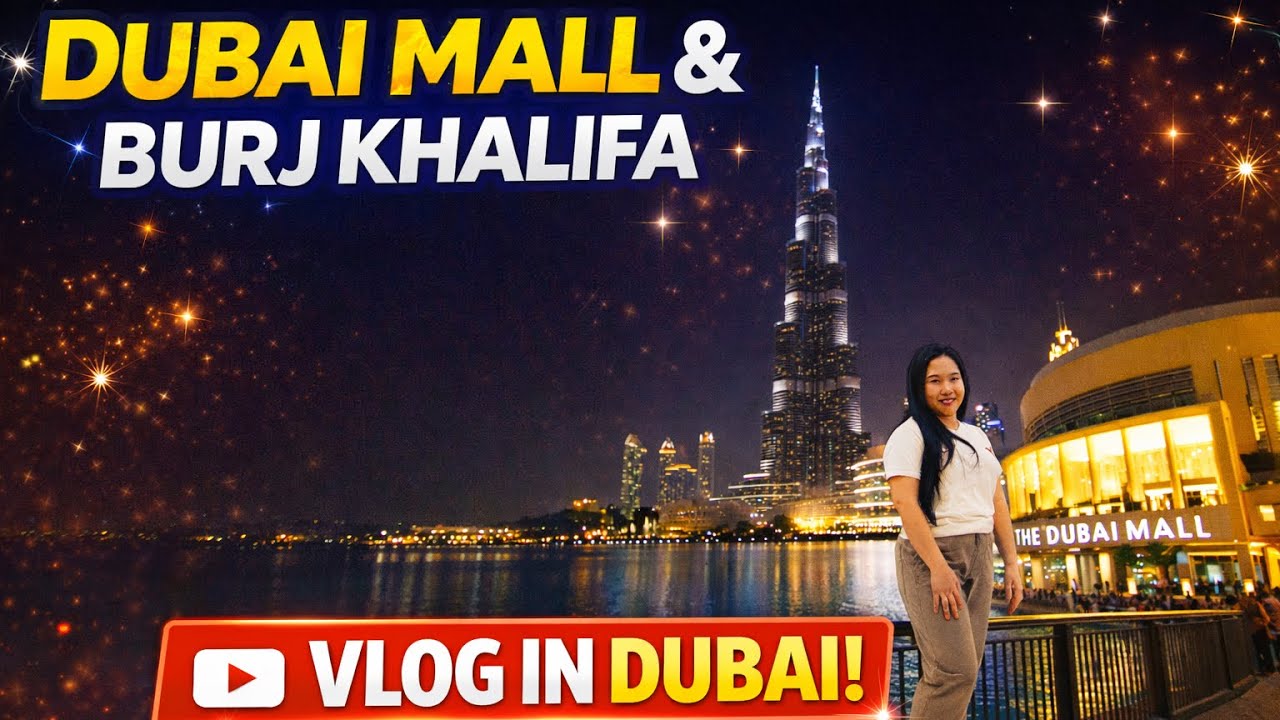 Two Famous Malls in One Day | Dubai Mall & Mall of the Emirates Vlog