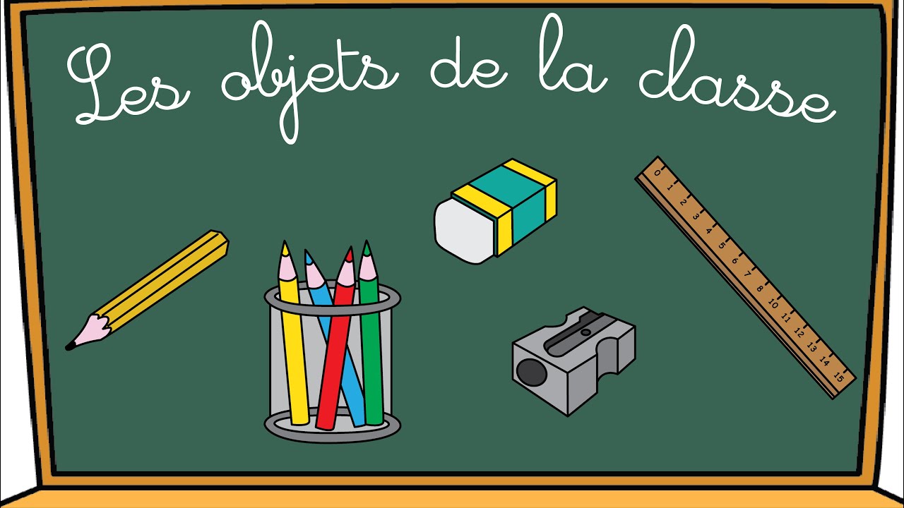 Les objets de la classe de français, fle – vocabulaire 30