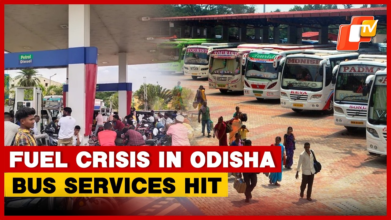 Fuel Crisis Hits Odisha: 2,000 Private Buses Go Off Roads