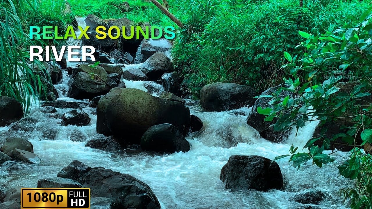 Natural Water Sounds 🌊 Without Music | Sleep Better, Focus Deeper, Meditate Calmly