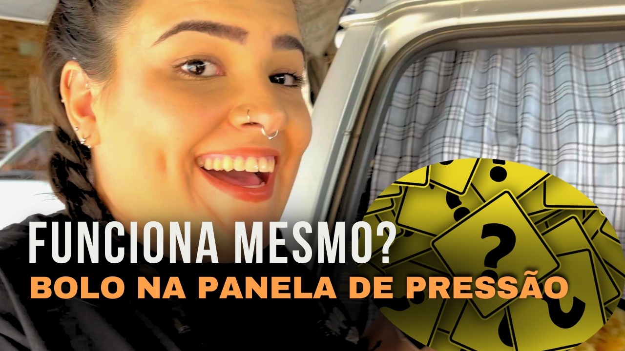 Como fazer BOLO sem FORNO no MOTORHOME