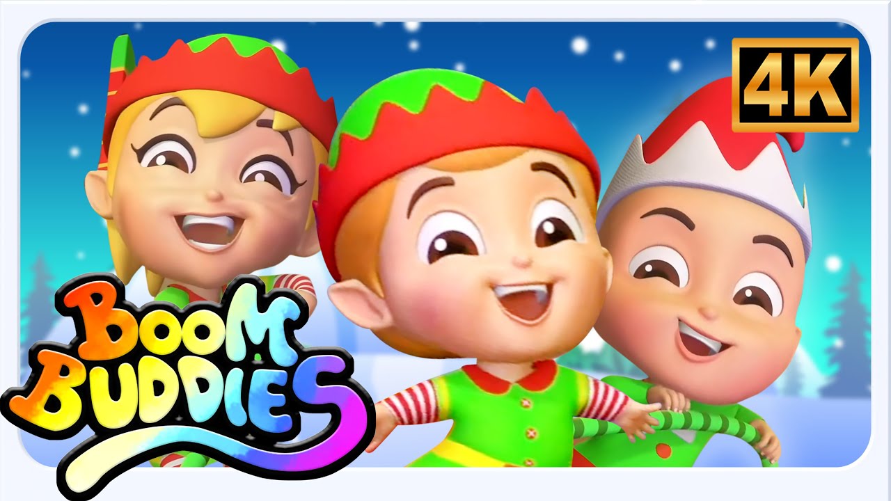 Five Little Elves Christmas Songs & Music for Babies
