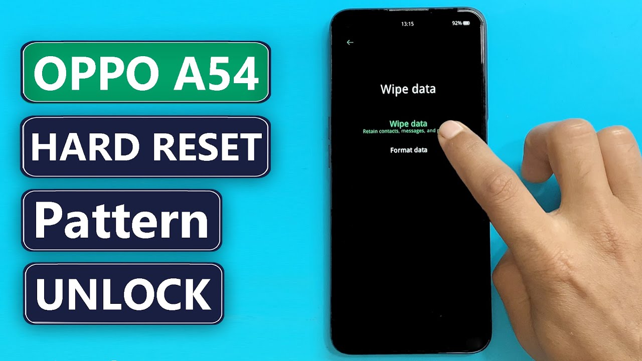 OPPO A54 (CPH2239) Hard Reset, Pattern Unlock✅ OPPO A54 Factory Reset, Screen Lock Bypass Without Pc