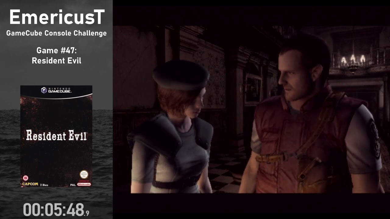 Beating Every GameCube Game - Resident Evil (100%) - Part 1/3 (Game 47)
