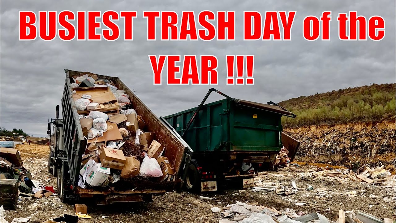 The Busiest Trash Day of the Year | Rain, Breakdowns & Nonstop Action