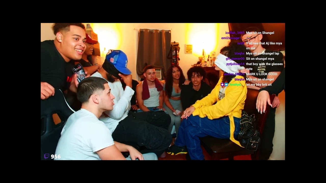 SHANGELNYC TWITCH LIVE FT. MYA, BRITTANY KIANA, NICKGET2IT, AJSOWAVEY, RF.DBANDZ & MORE PART 1